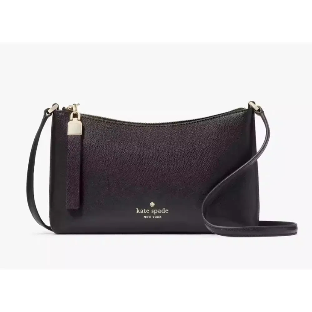 NEW Black Kate Spade Sadie Crossbody Handbag Small